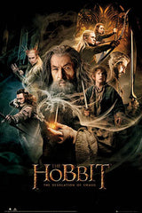 The Hobbit Poster Signed by 6
