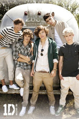 One Direction 'Camper' Poster Signed by 5