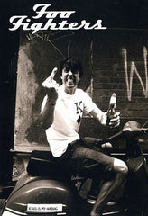 Foo Fighters Giant 'Vespa' Poster Signed by 5