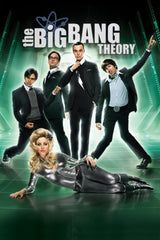 The Big Bang Theory Poster Signed by 5