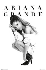 Ariana Grande 'Crouch' Poster Signed by Ariana Grande