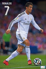 Cristiano Ronaldo Real Madrid Signed Poster