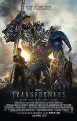 Transformers: Age of Extinction 27" x 40" D/S Poster Signed by 9