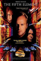 Fifth Element 27"x40" Poster Signed by 10