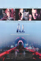 A.I Artificial Intelligence 27"x40" D/S Poster Signed by 8