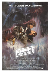 Star Wars Episode 5 - Empire Strikes Back Poster Signed by 8