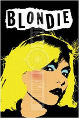 Blondie Poster Signed by 3