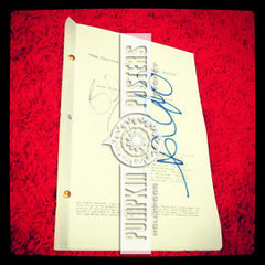 The Curious Case of Benjamin Button Script Signed by 2