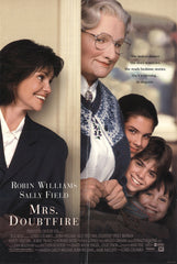 Mrs Doubtfire OFFICIAL Poster Signed by 4