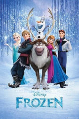 Frozen 24" x 36" Poster Signed by 9