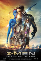 X-men DAYS OF FUTURE PAST Poster Signed by 12