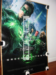 Green Lantern Poster Signed by 10
