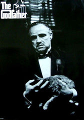Godfather 'Brando' Poster Signed by 5 Marlon Brando