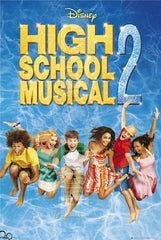 High School 2 Musical Poster Signed by 6