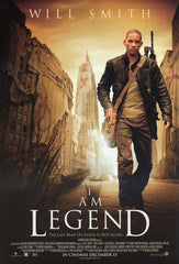 I am Legend 27"x40" D/S Poster Signed by 5