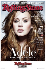 Adele 'Rolling Stone' Cover Signed Poster