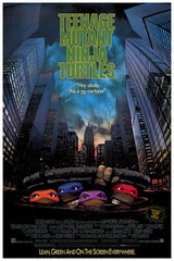 Teenage Mutant Ninja Turtles Poster Signed by 8
