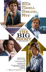 The Big Short (BEST PICTURE) Poster Signed by 6