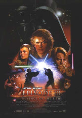 Star Wars Episode 3 - Revenge of the Sith Poster Signed by 7