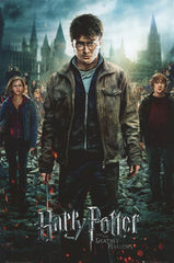 Harry Potter - Deathly Hallows Part 2 Poster Signed x 6