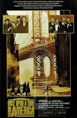 Once Upon a Time in America Poster Signed By 5