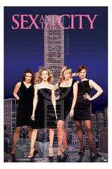 Sex and the City Poster Signed by 4