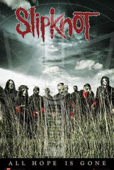 Slipknot 'All Hope Is Gone' Poster Signed by 8