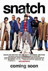 Snatch Poster Signed by 4