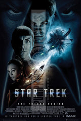 Star Trek The Future Begins Poster Signed by 7