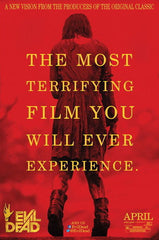 Evil Dead Poster Signed by 5