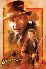 Indiana Jones & the Kingdom of the Crystal Skull Poster Signed by 5