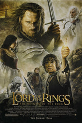 Lord of the Rings Return of the King Poster Signed by 13