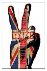 The Who 'British Fingers' Poster Signed by 2