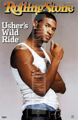 Usher 'Rolling Stones' Poster Signed