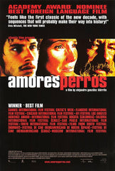 Amores Perros 27"x40" D/S Poster Signed by 8