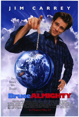 Bruce Almighty 27"x40" S/S Poster Signed by 10