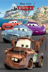 Cars 2 New Poster Signed x 6