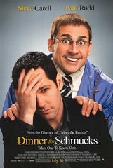 Dinner for Schmucks 27"x40" D/S Poster Signed by 5
