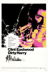 Dirty Harry Poster Signed by Clint Eastwood
