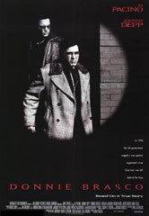 Donnie Brasco 27"x40" D/S Poster Signed by 10