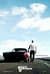 Fast and Furious 6 OFFICIAL Poster Signed by 7
