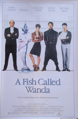 A Fish Called Wanda 27"x40" S/S Poster Signed by 8