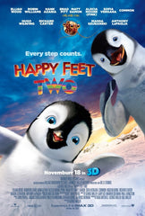 Happy Feet Two 27"x40" D/S Poster Signed by 8