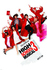 High School Musical 3 27"x40" D/S Poster Signed by 6
