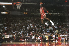 Michael Jordan Signed '1988 Slam Dunk' Poster