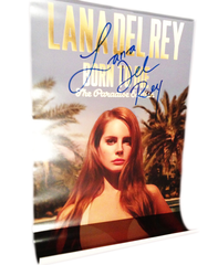 Lana Del Rey Poster Signed by Lana Del Rey