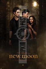 Twilight Saga New Moon Poster Signed by 4