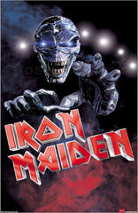 Iron Maiden "RARE" Poster Signed by 6