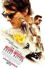 Mission Impossible Rogue Nation Poster Signed by 7