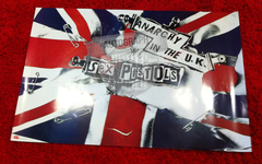 Sex Pistols - Anarchy in the UK Signed by 4